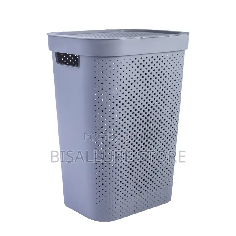 Square Laundry Basket With Lid
