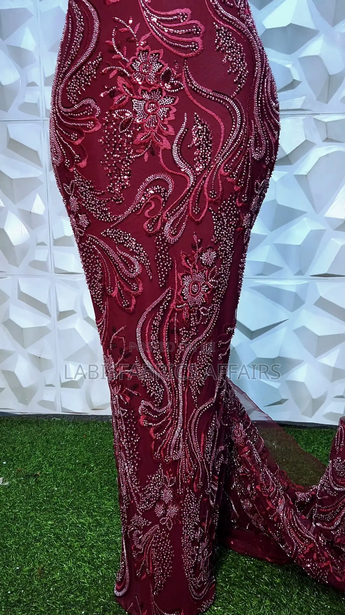 Exclusive Beaded Lace