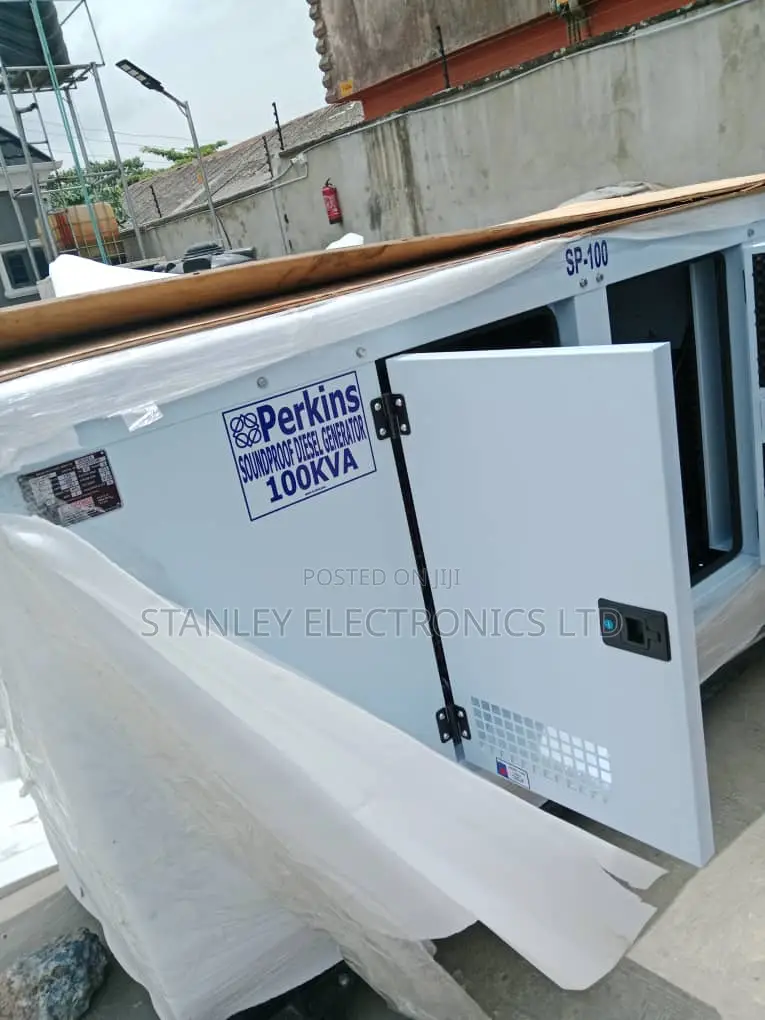 100kva Perkins Soundproof Generator 100% Copper New Arrival