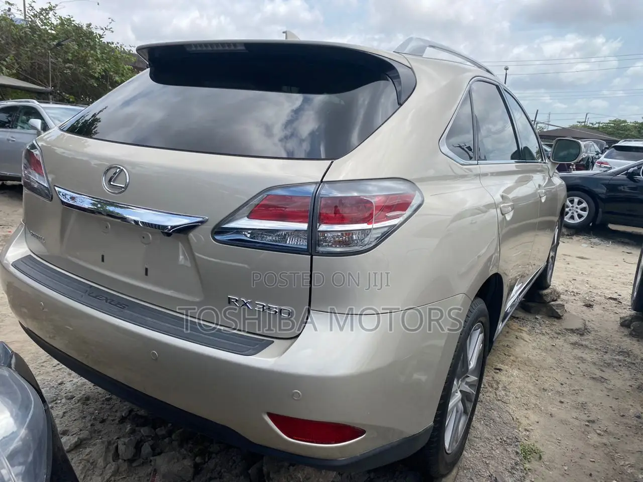 Lexus RX 350 2014 Gold