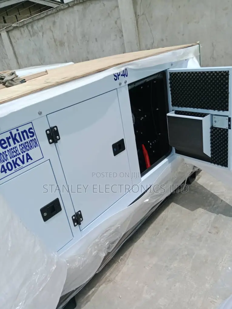 New Arrival 40kva Soundproof Generator Diesel 100% Copper
