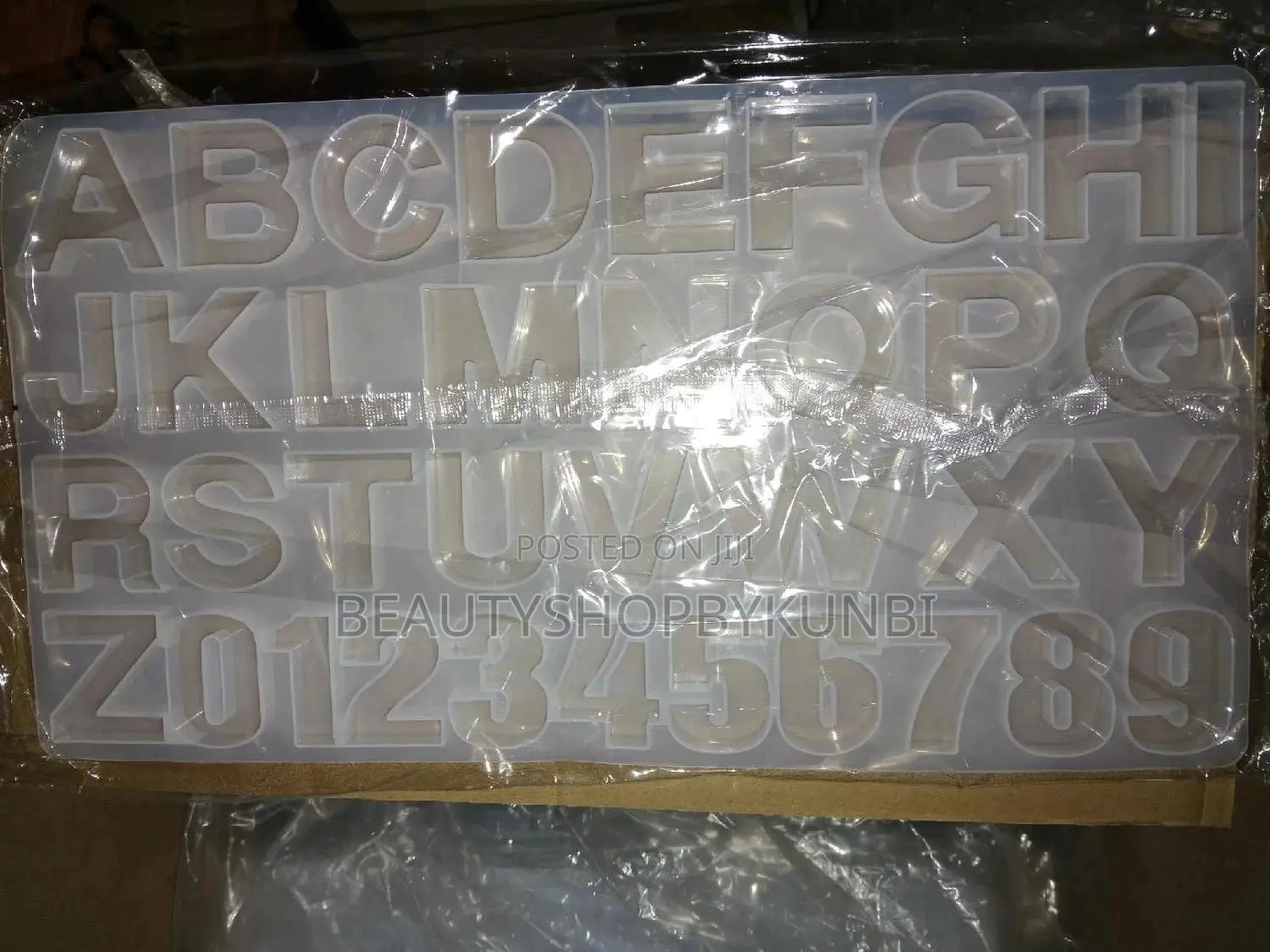 Epoxy Resin Alphabet Mold/Alpha Numeric Resin Mold