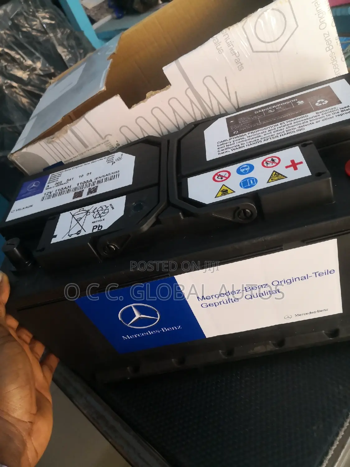 Battery 110ah 12v Quality For Mercedes Banz