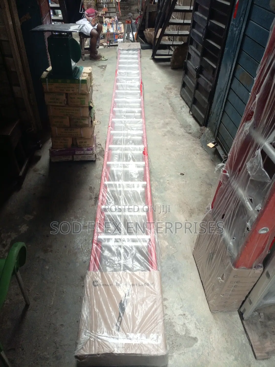 40 Feet 100% Fiberglass Nepa Ladder