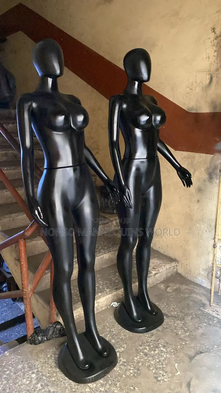 Size 10 Plastic Female Black Display Detachable Waist Dummy