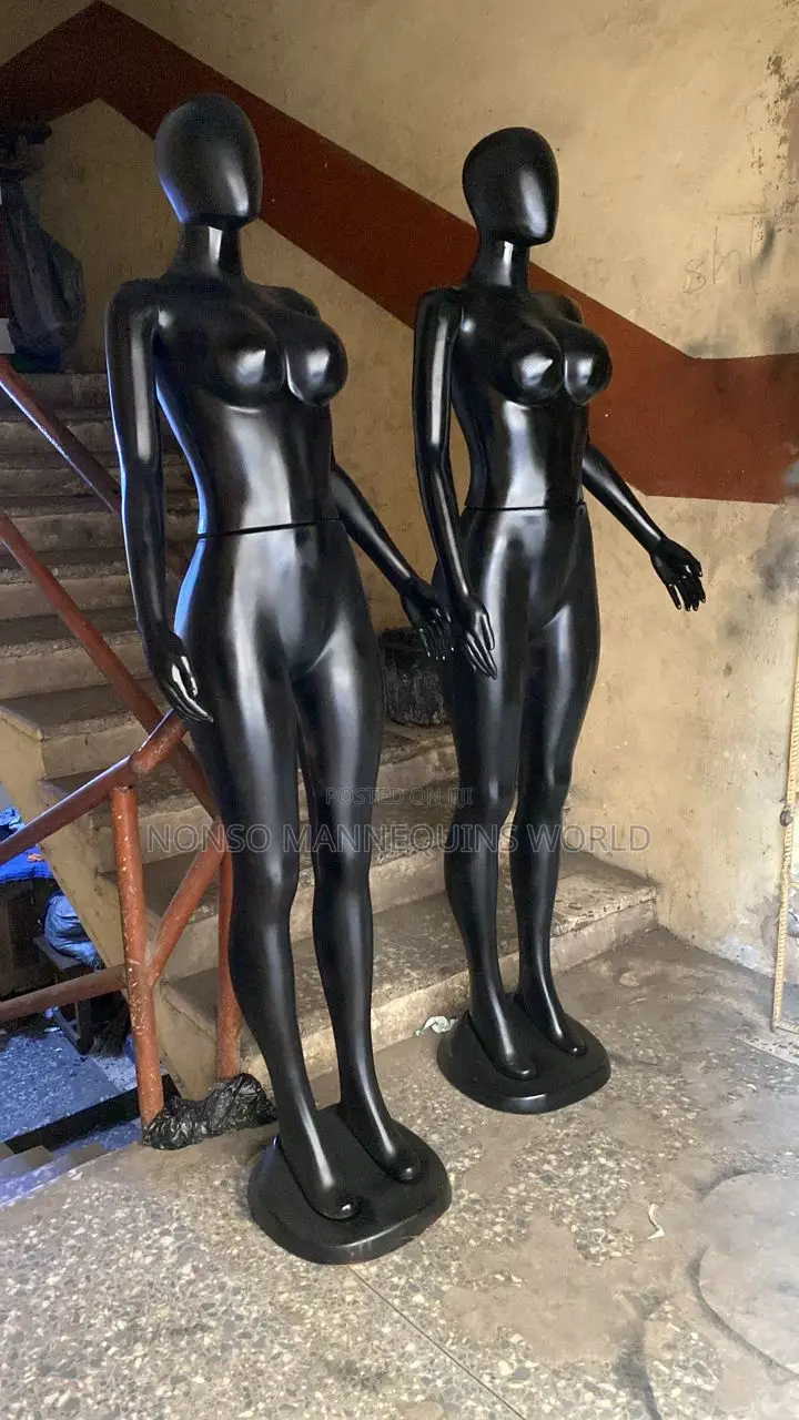 Size 10 Plastic Female Black Display Detachable Waist Dummy