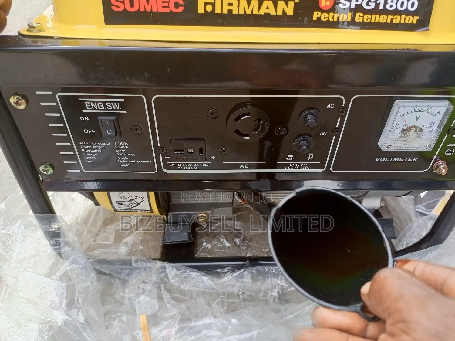 1.1kva Firman Generator Set.