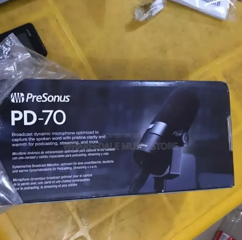 Presonus PD-70 Broadcast Dynamic Microphone