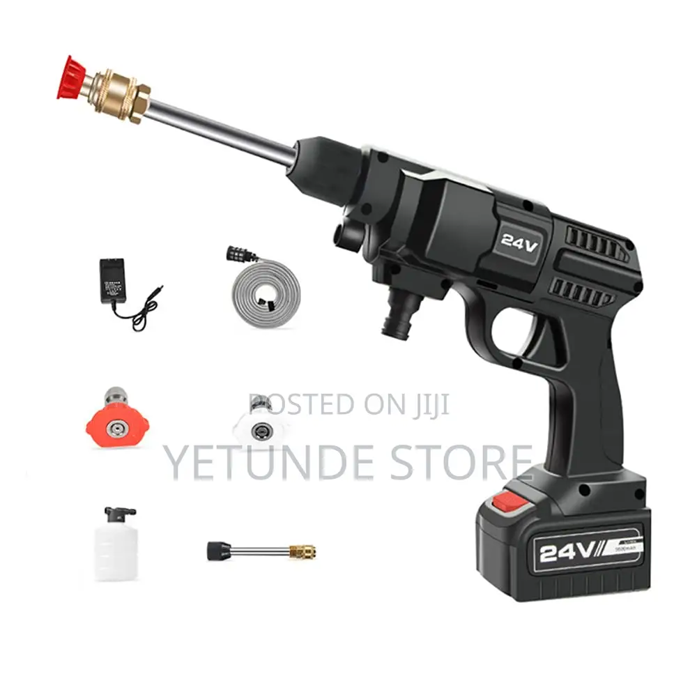 Car Wash Gun Washer 70bar Cordless High Pressure Car Washer