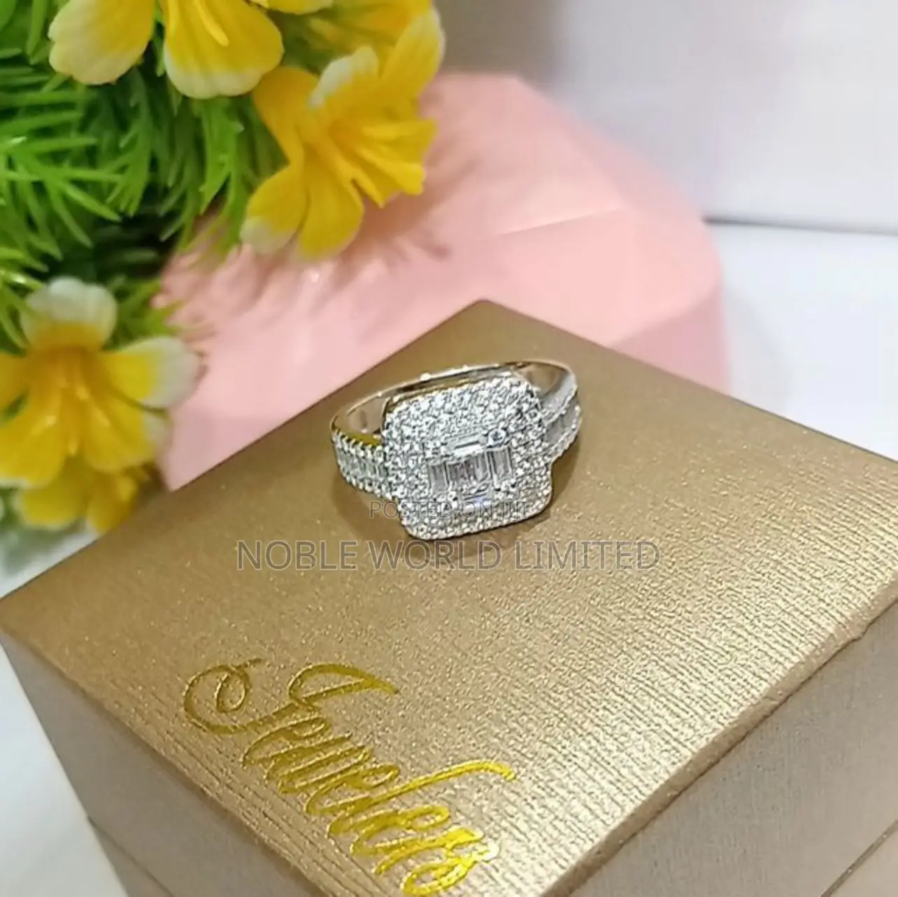 925 Sterling Silver Engagement Ring