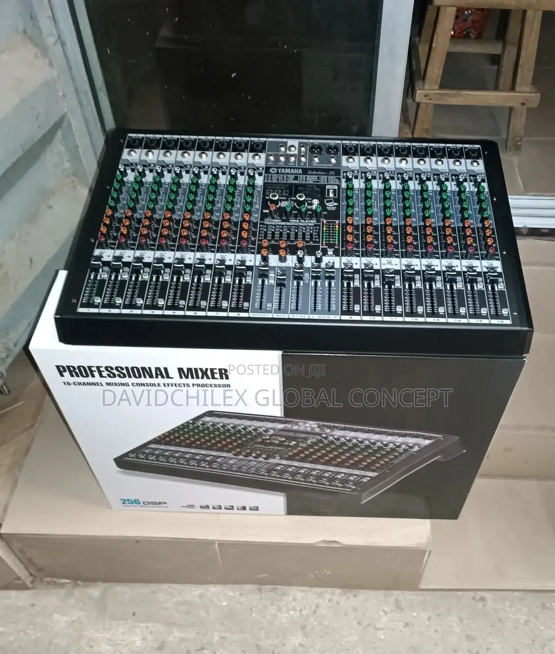 Yamaha 16channel Flat Mixer (With Equaliser)
