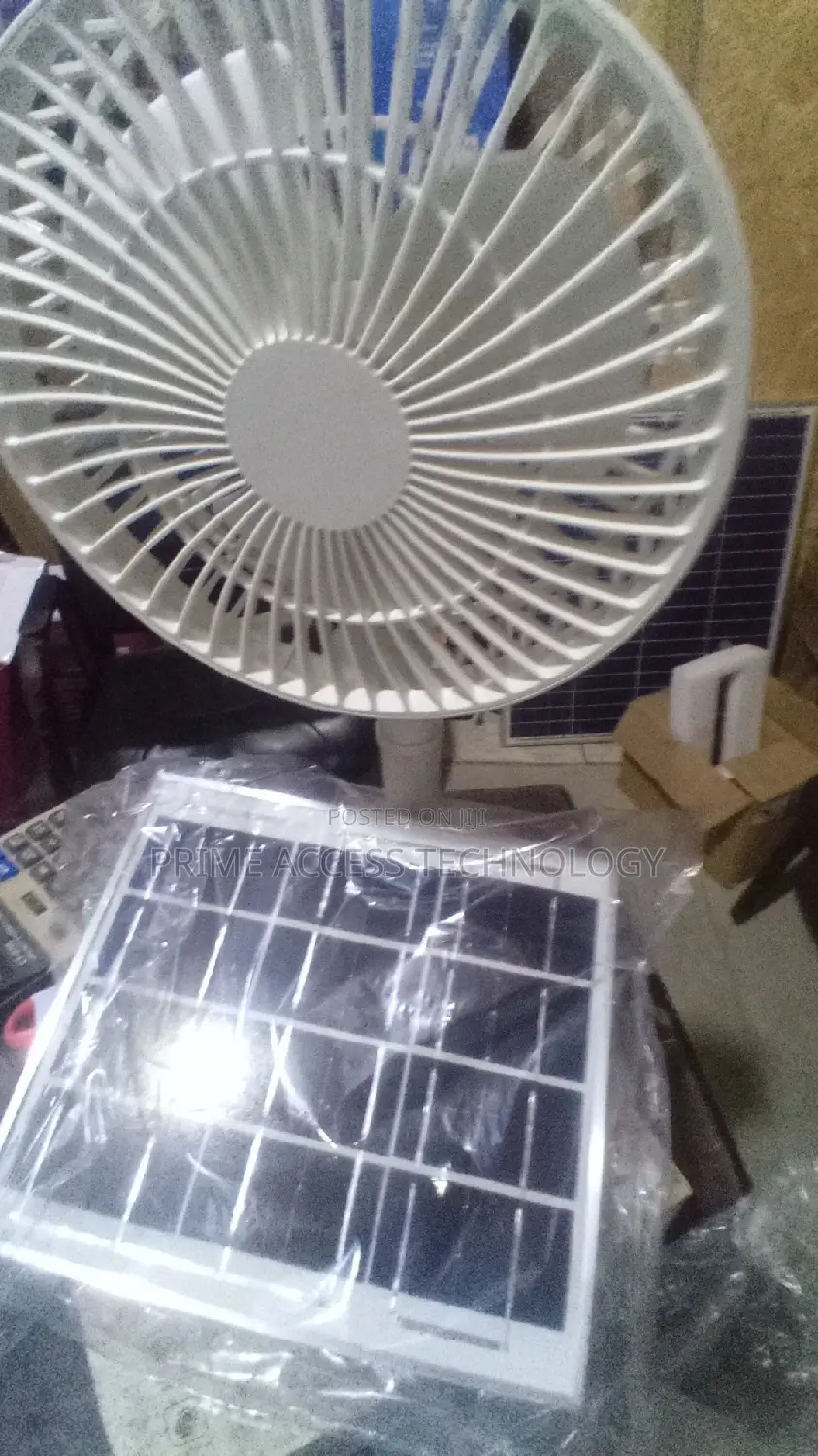High Quality Solar Folding Table Fan