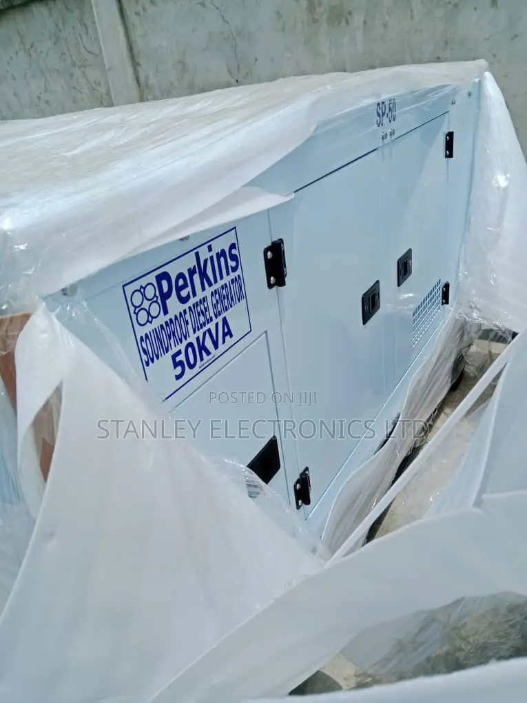 New Arrival 50kva Soundproof Generator Diesel 100% Copper