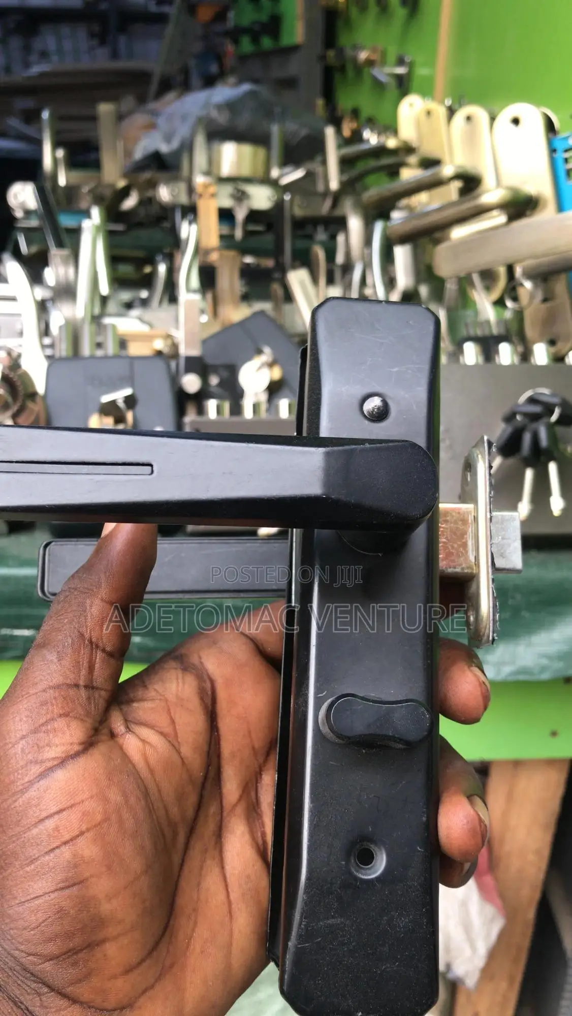 Original Europe PVC Lock Lock Set and Handles