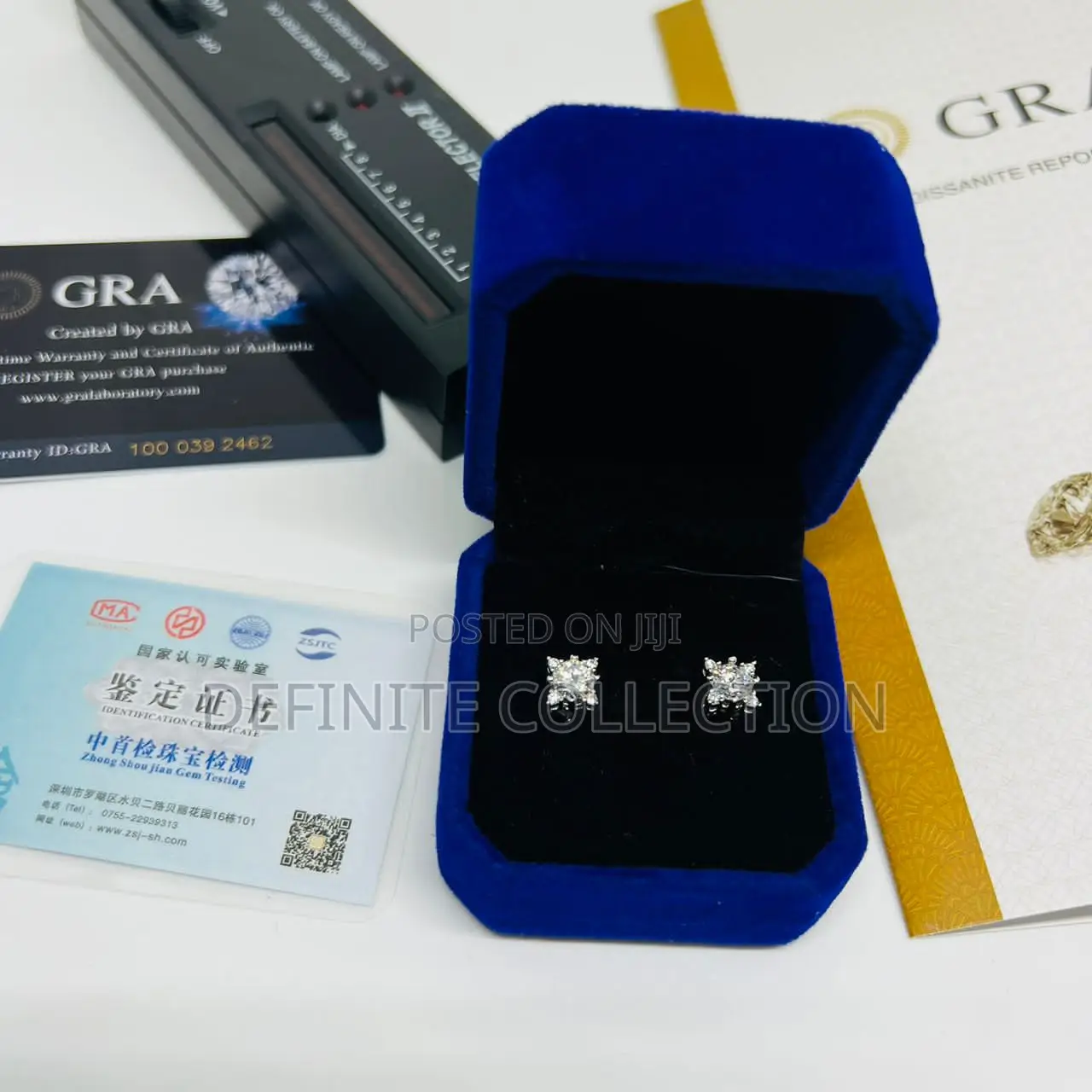 9-2-5 MOISANITE Earring
