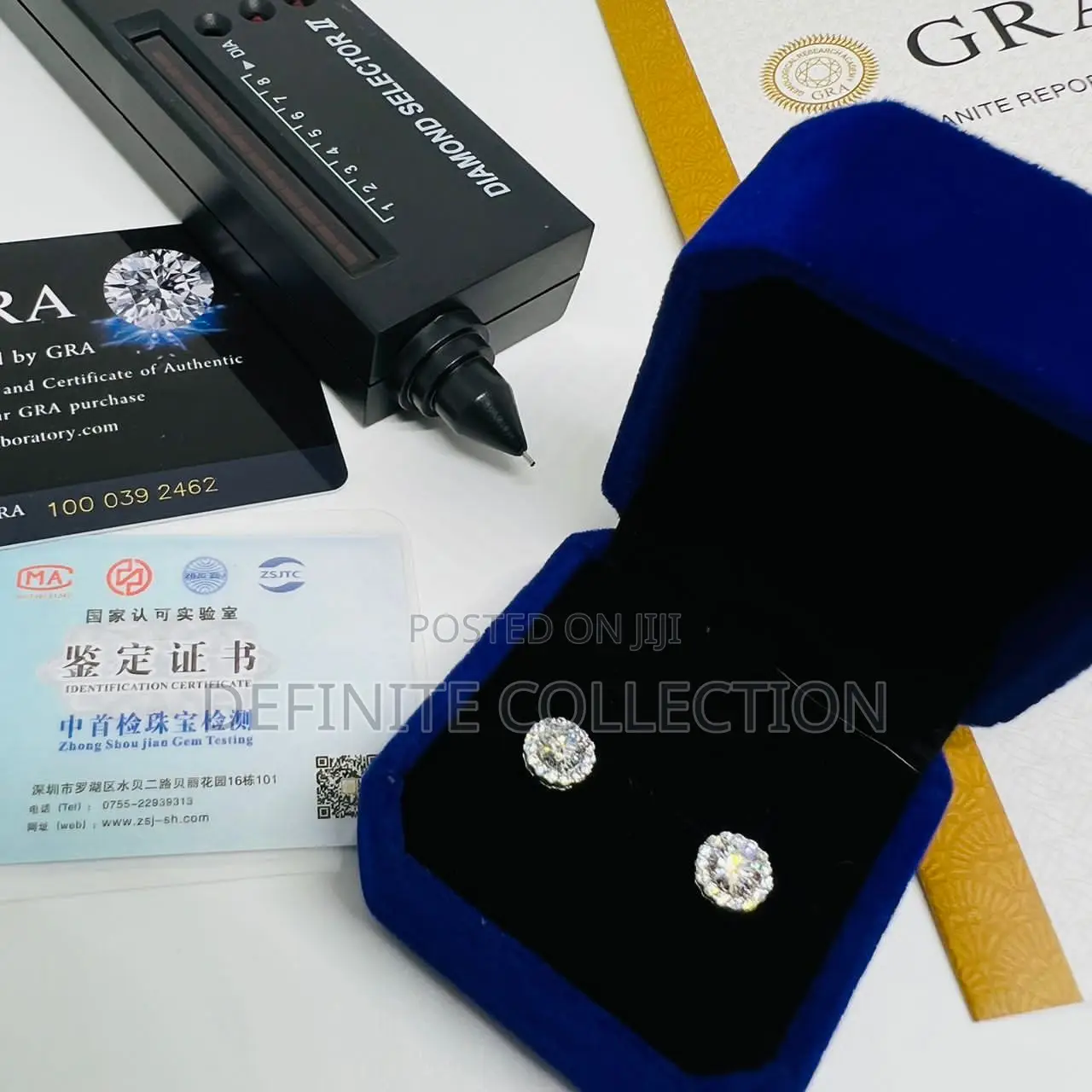 9-2-5 MOISANITE Earring