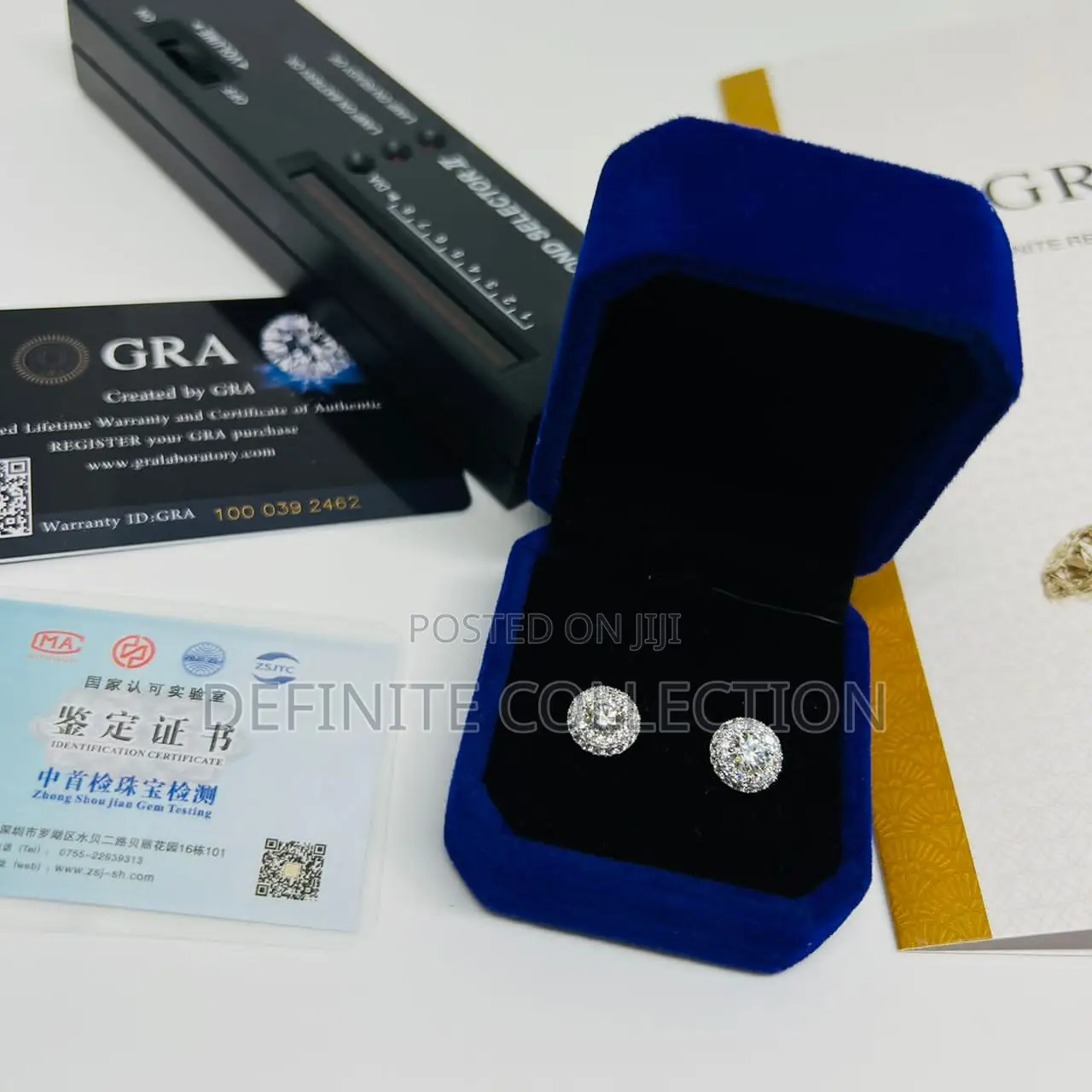 9-2-5 MOISANITE Earring
