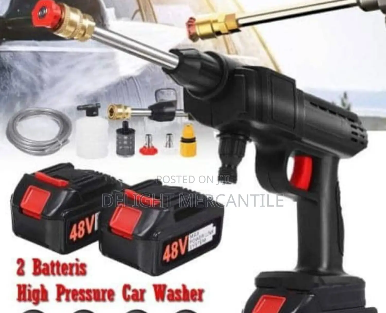 Pressure Power Washer 2 Batteries