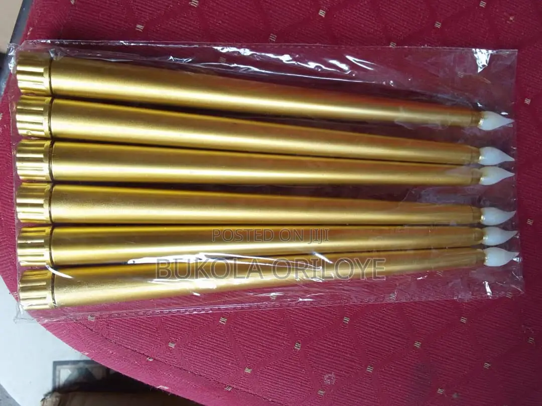 Gold and Silver Led Candles