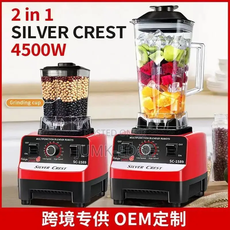 4500watts Silver Crest Commercial Blender