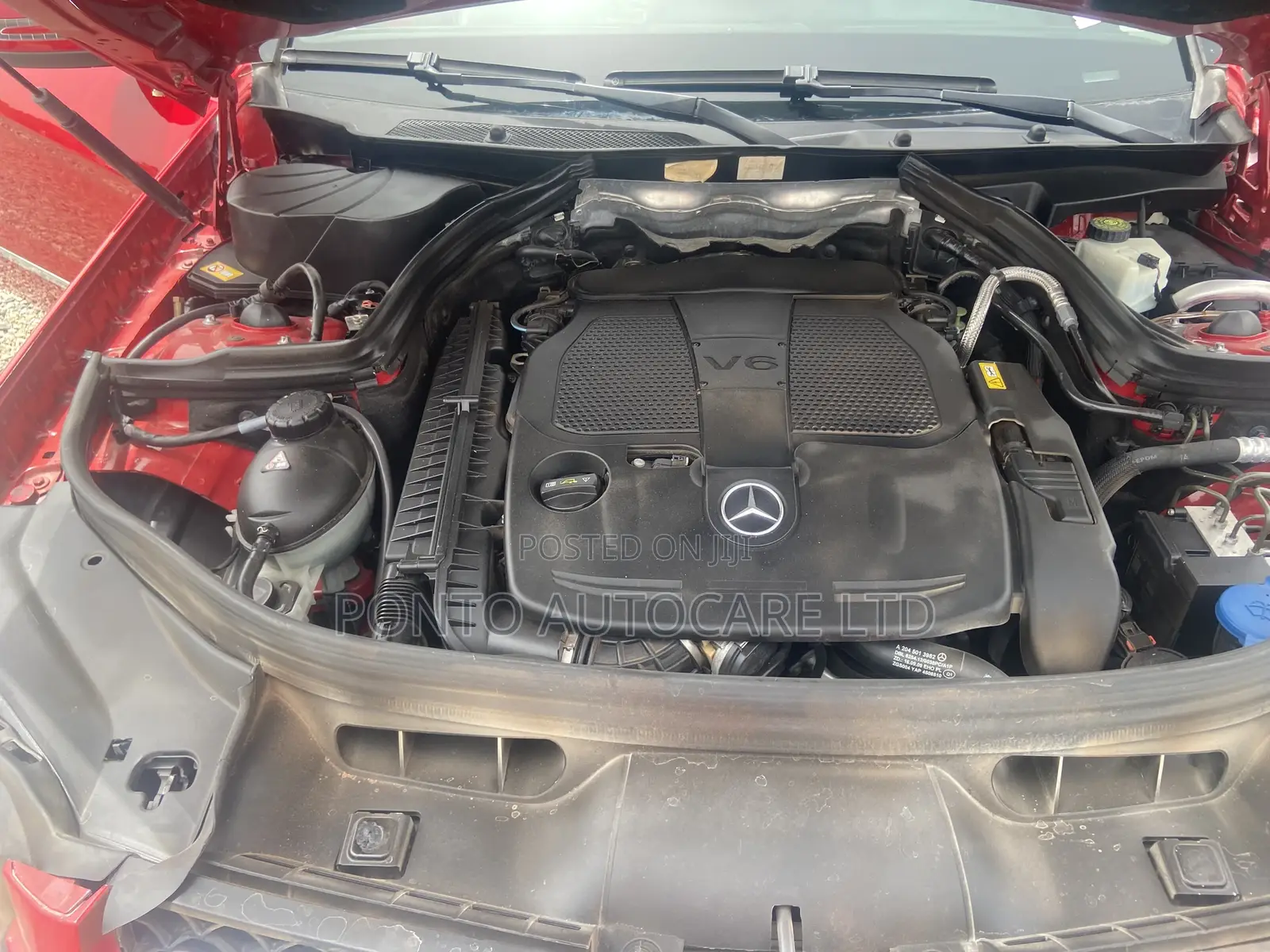 Mercedes-Benz GLK-Class 2014 Red