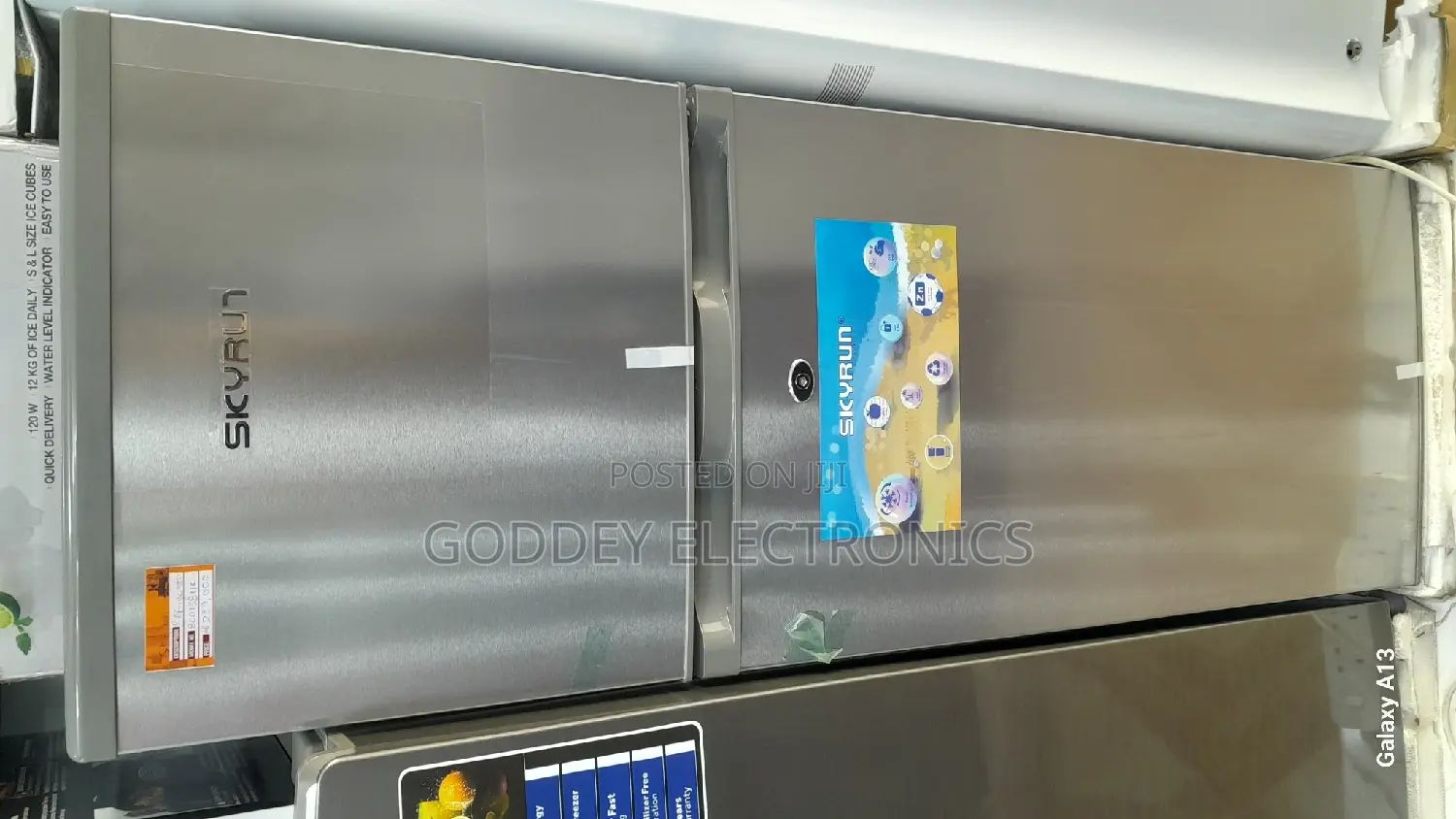 Skyrun Standing Fridge Double Door 1 Year Warranty