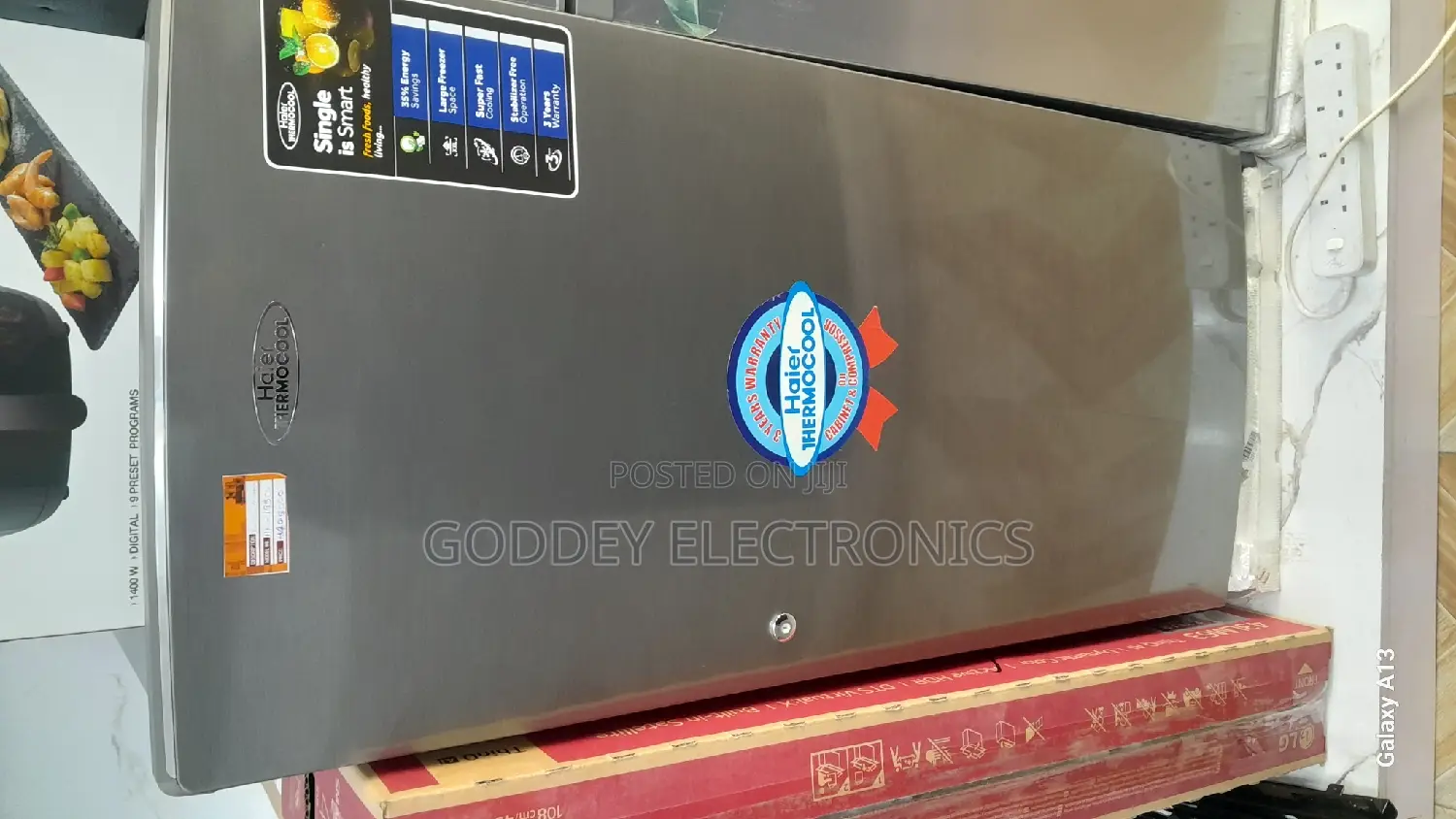 Haier Thermocool Standing Fridge Single Door 3 Years Wanty