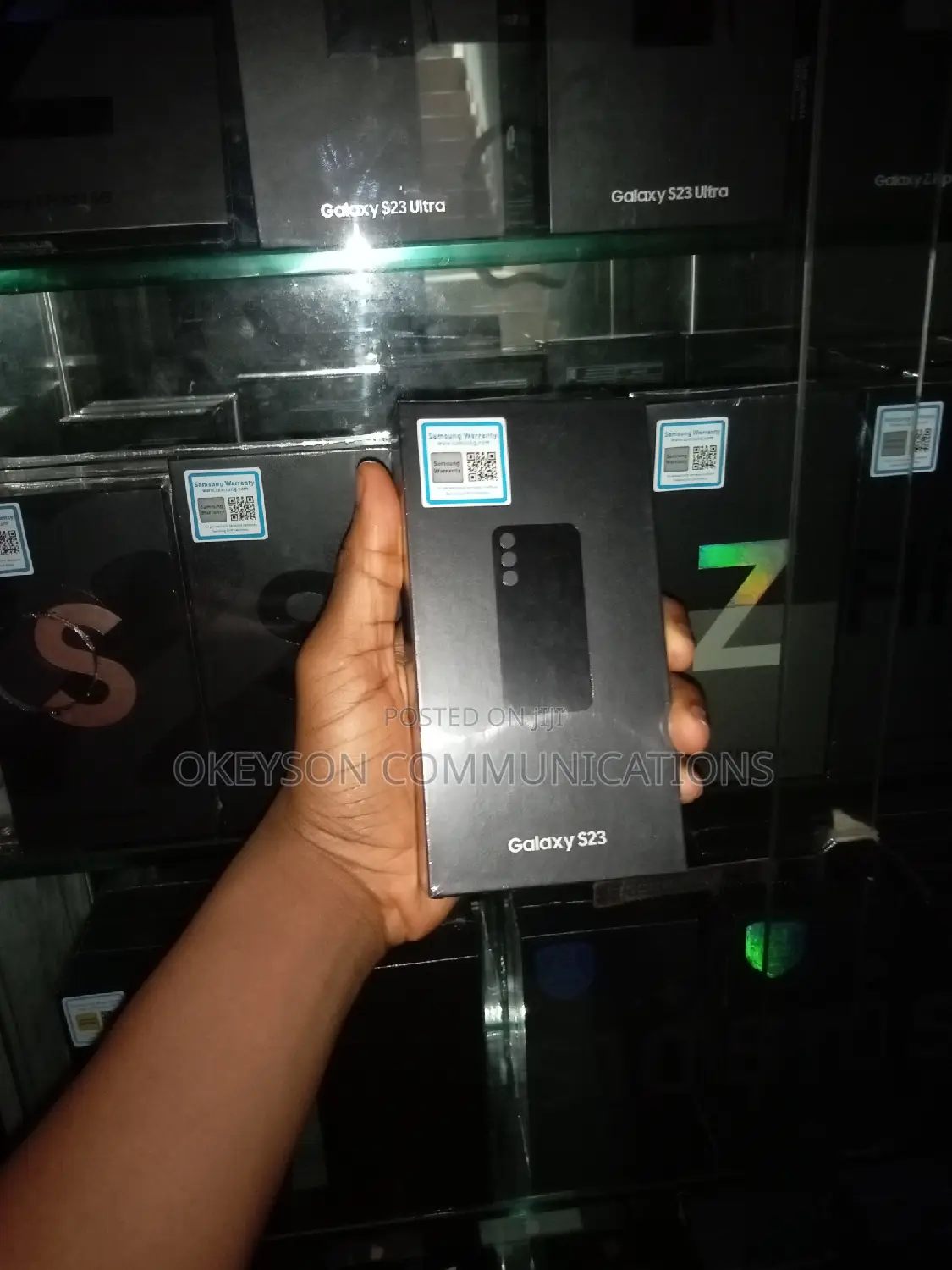 New Samsung Galaxy S23 256 GB Black