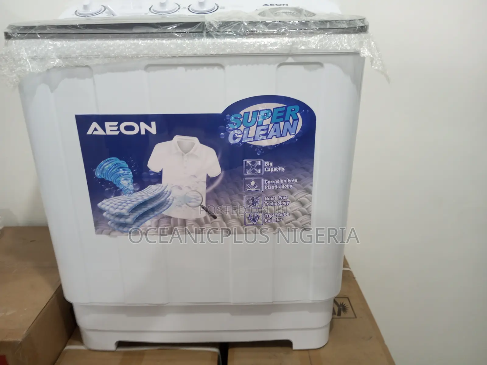 Top Demand AEON 7kg Twin Tub Washing Machine