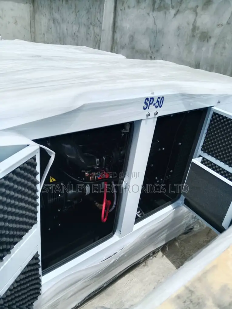 50kva New Arrival Soundproof Generator Diesel 100% Copper