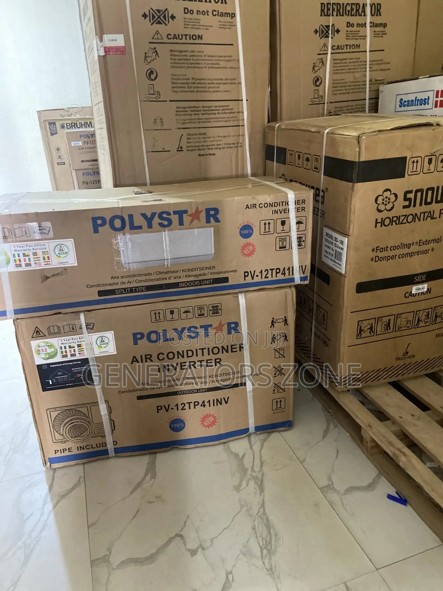 Best Selling 1.5hp Polystar Inverter AC [Pv-12tp41]
