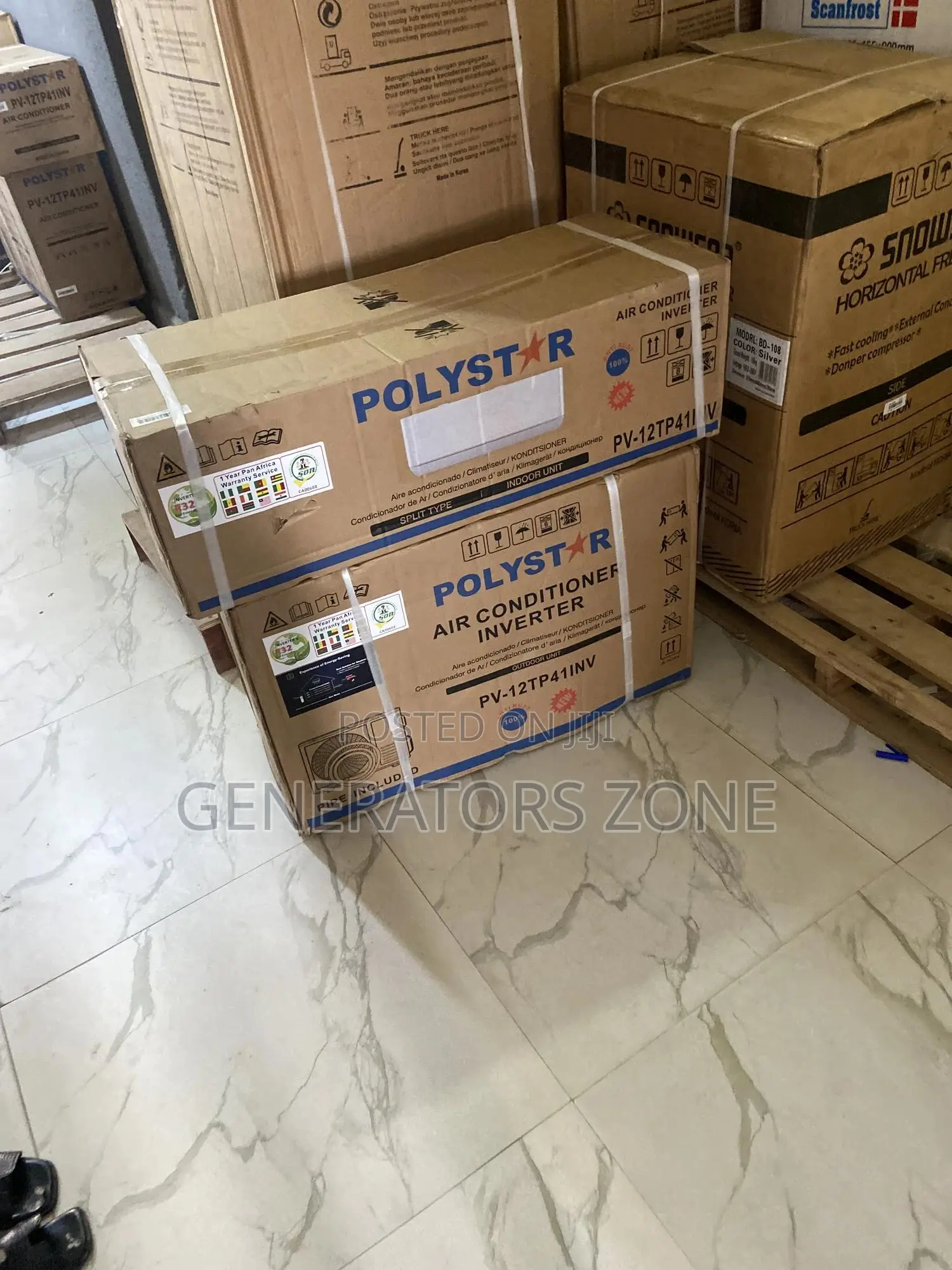 New in [Pv-12tp41] Inverter Polystar 1.5hp AC