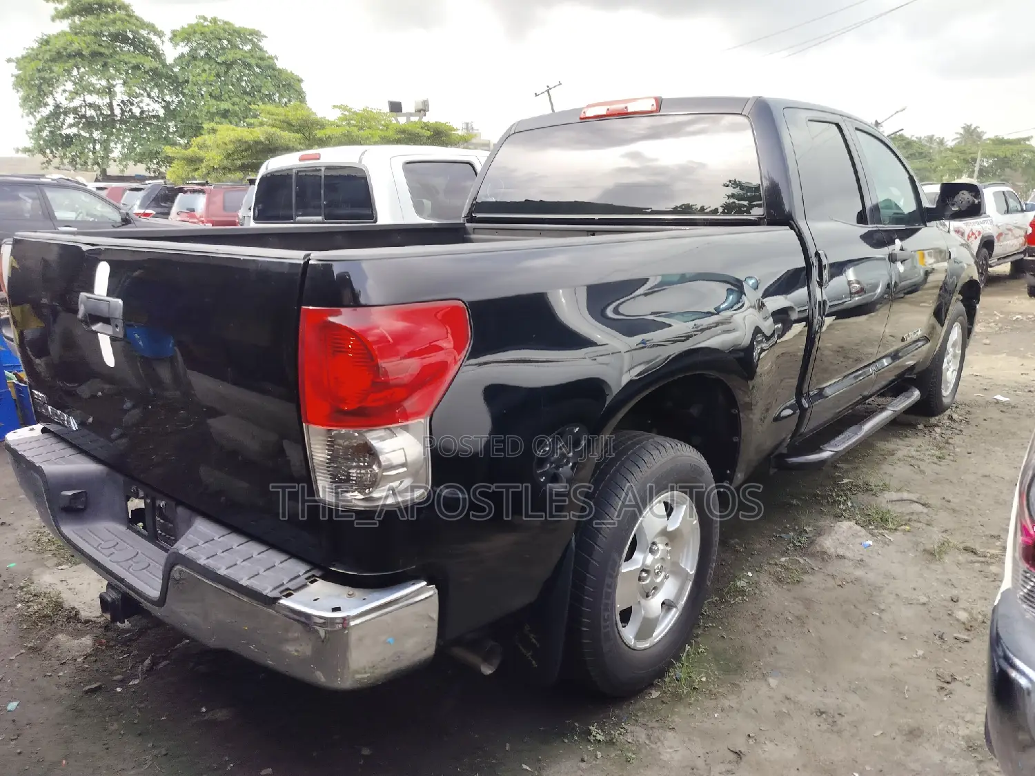 Toyota Tundra Double Cab 4x4 Limited 2012 Black