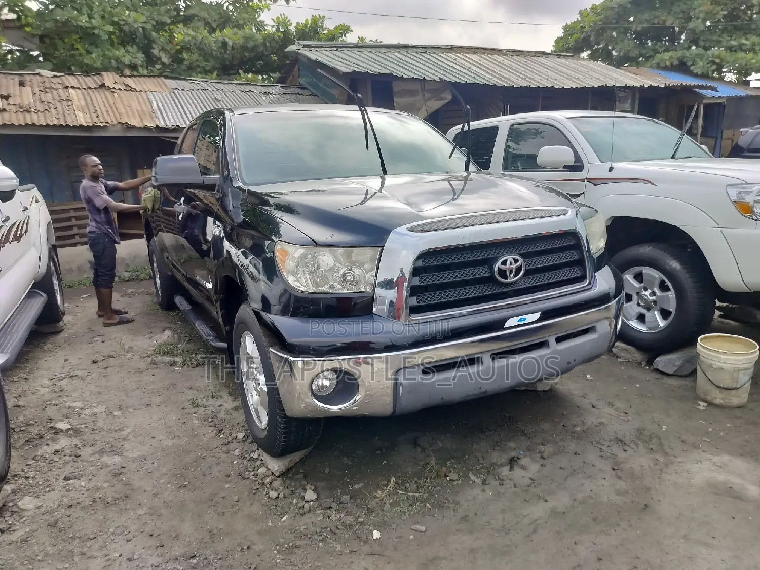 Toyota Tundra Double Cab 4x4 Limited 2012 Black