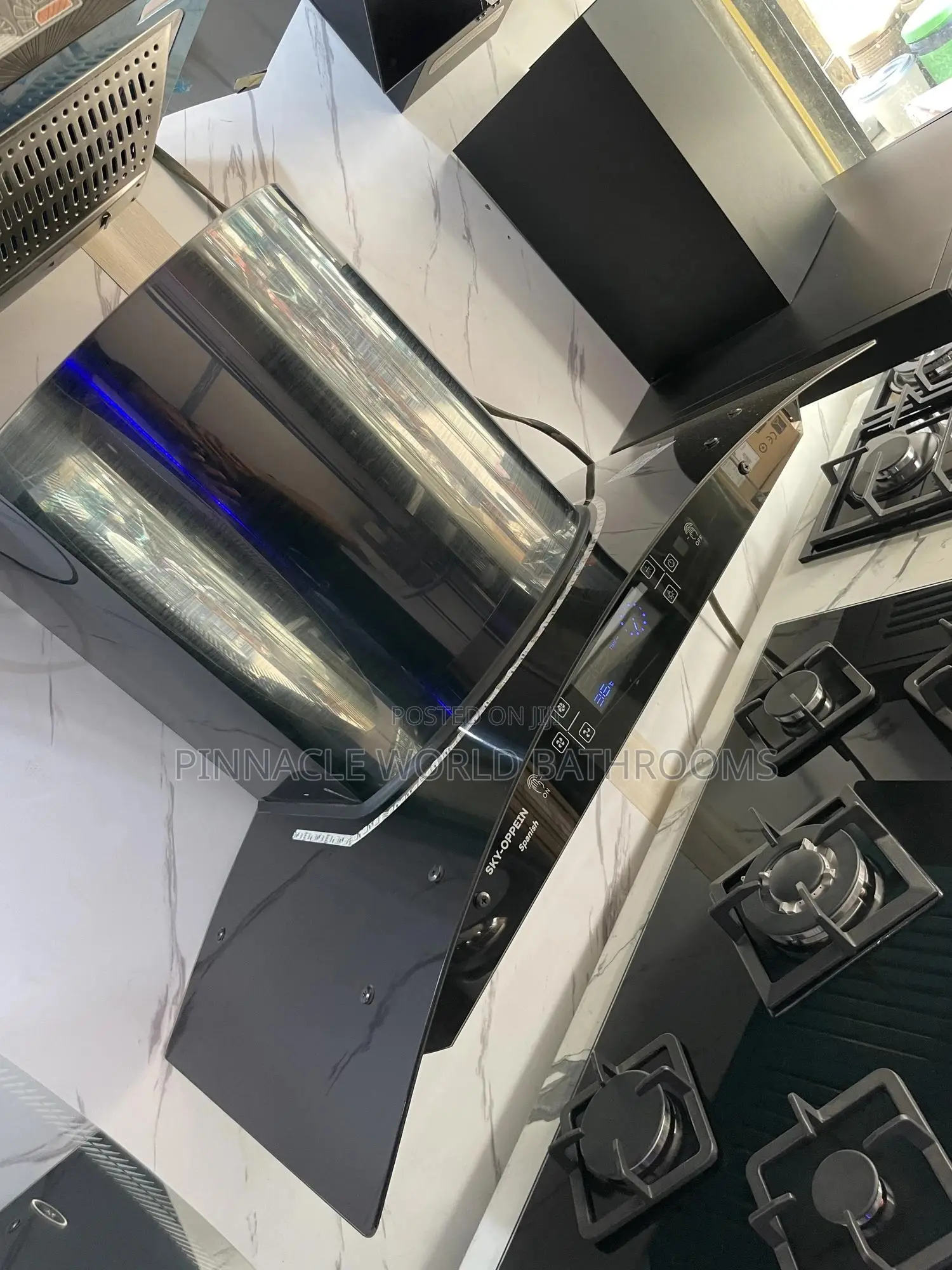 90cm Auto Hand Wave Range Hood With Charcoal Filter