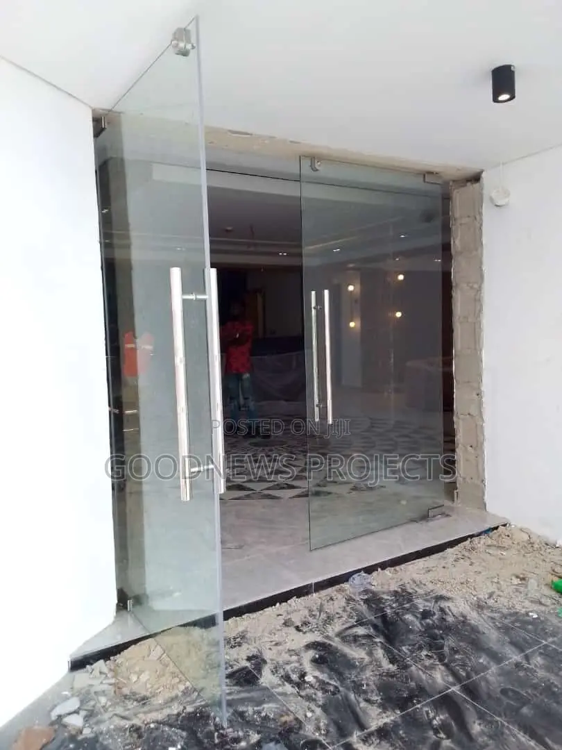 Hotel Entrance Big Glass Door