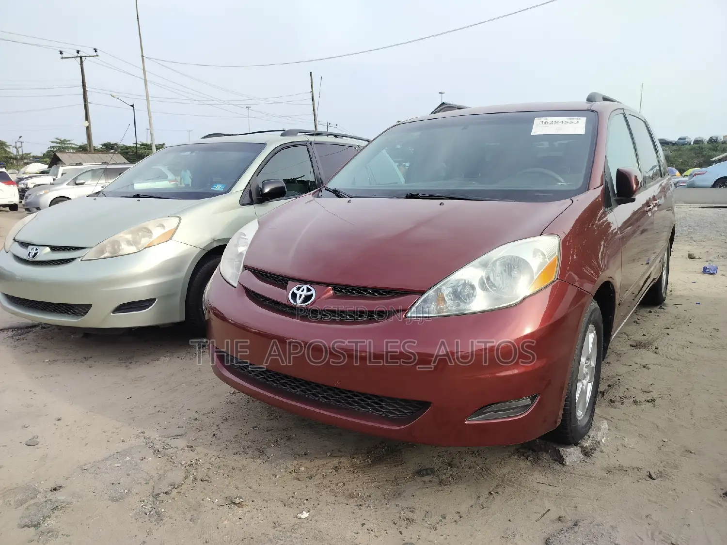 Toyota Sienna LE AWD 2009 Burgundy