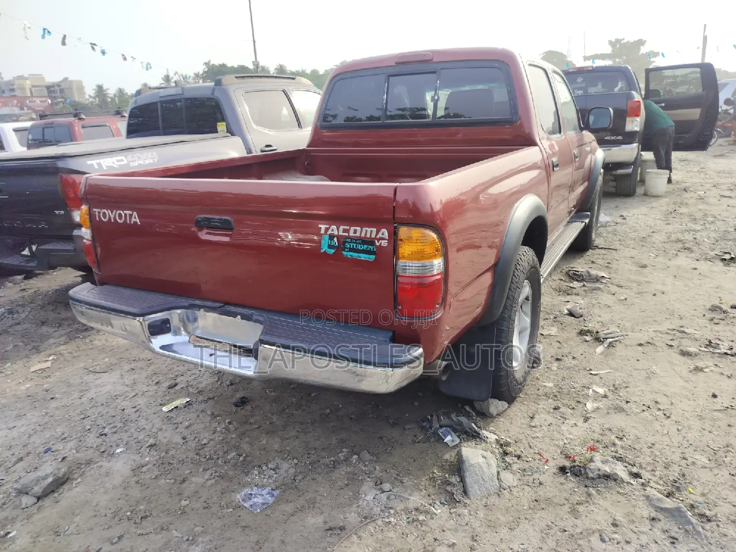 Toyota Tacoma Double Cab V6 4WD 2004 Red