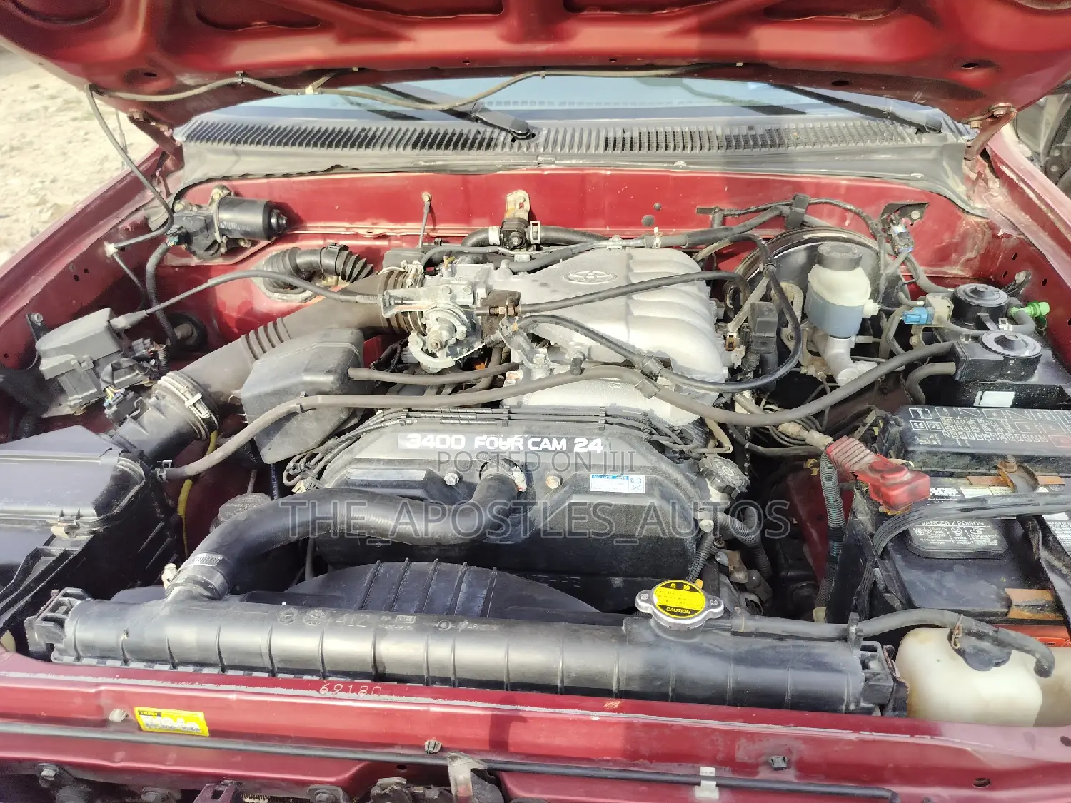 Toyota Tacoma Double Cab V6 4WD 2004 Red