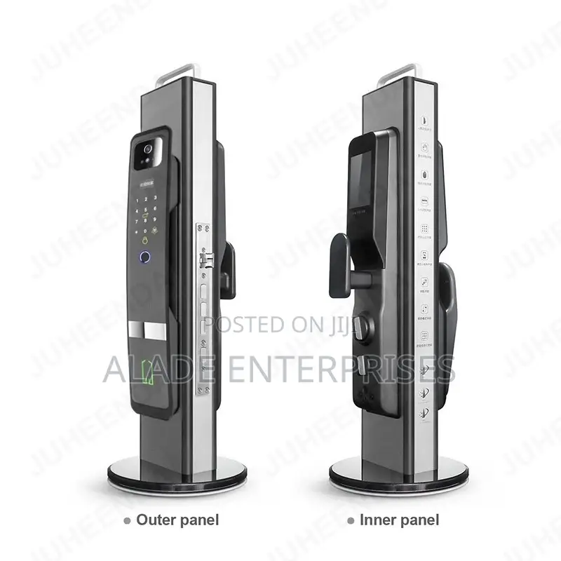 Biometric Fingerprint Face Automatic Door Lock With Eye Scan