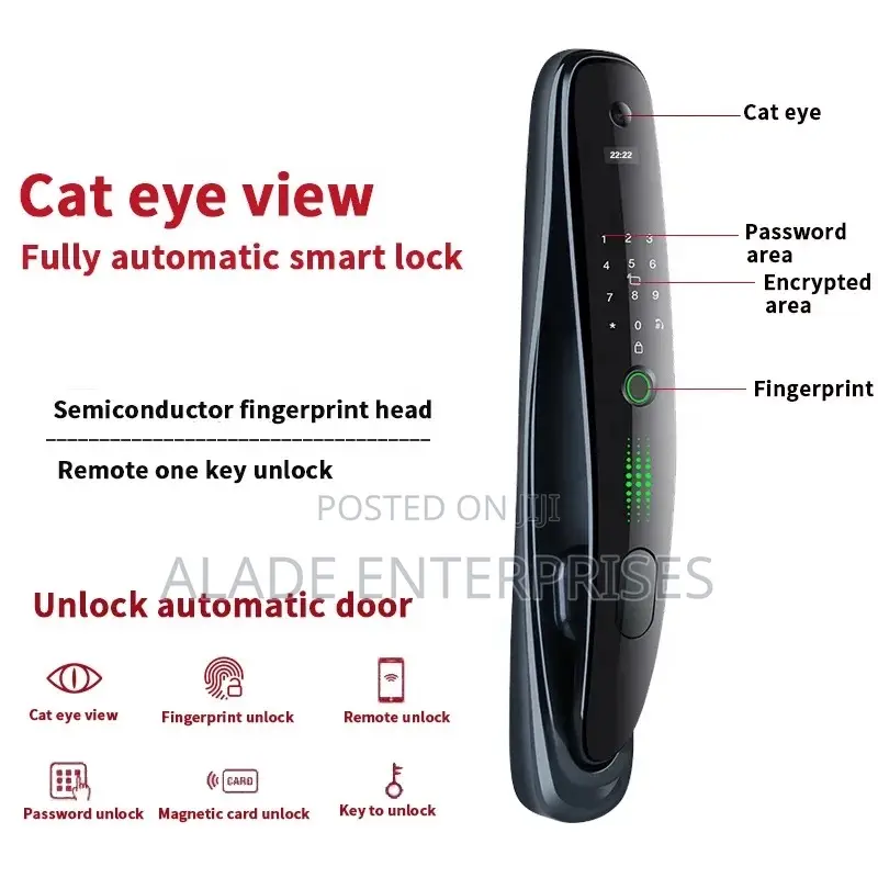 Tuya APP Remote Control Video Call Intercom Automatic Lock