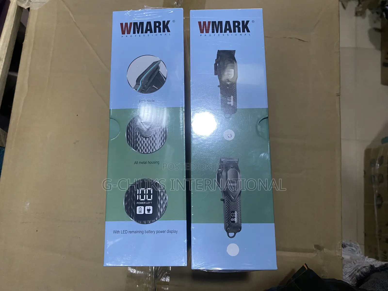 WMARK NG-119 Hair Clipper Professional Rechargeable LED