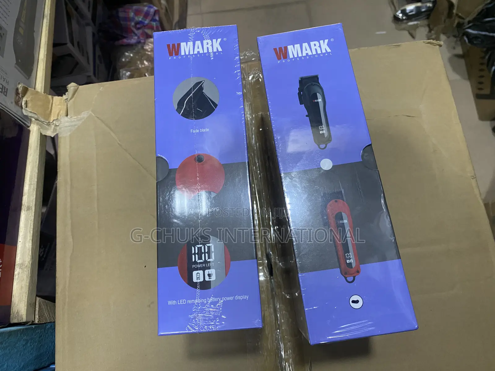 WMARK NG-122 Professional Barber Fade Blade Clipper Cordless