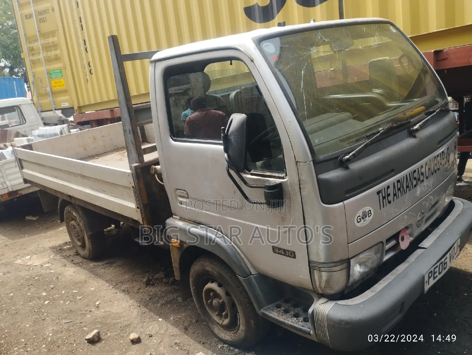 Tokunbo Nissan Cabstar Right Hand Drive Tipping Truck