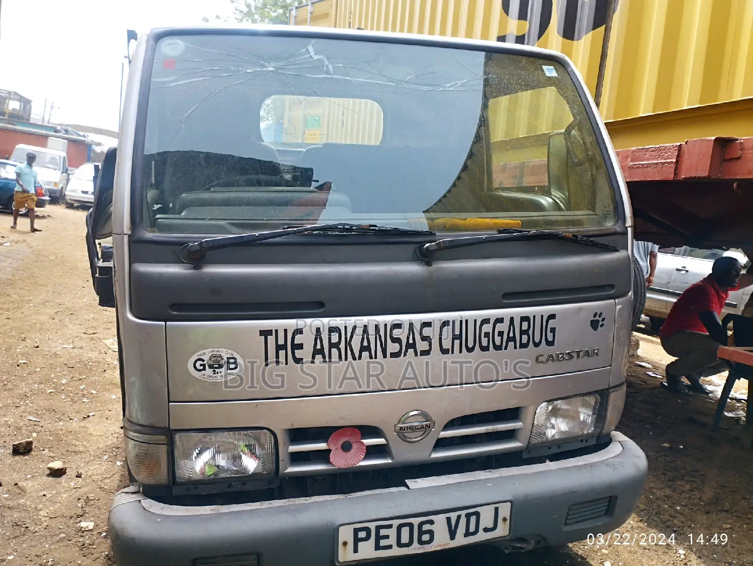 Tokunbo Nissan Cabstar Right Hand Drive Tipping Truck