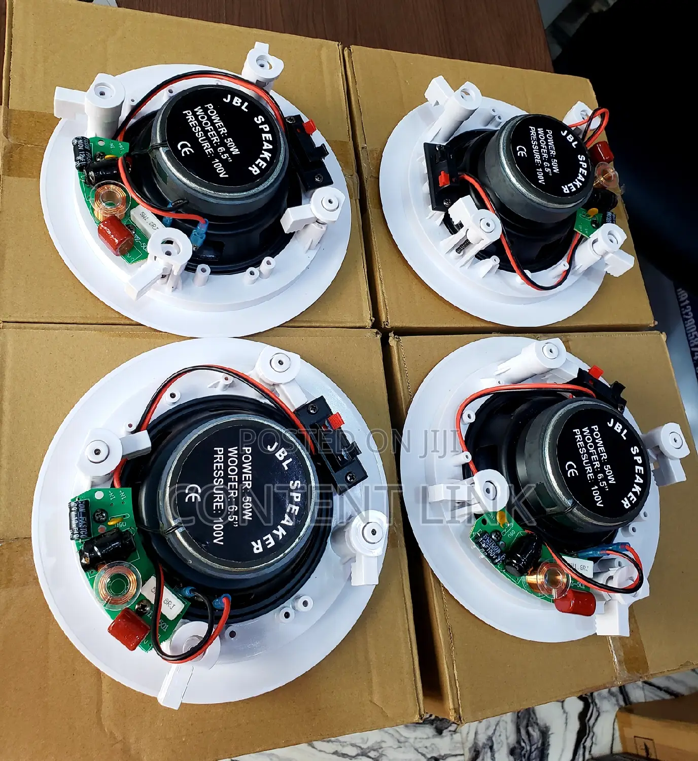 4 in 1 JBL 50watts Ceiling/Pop Speakers