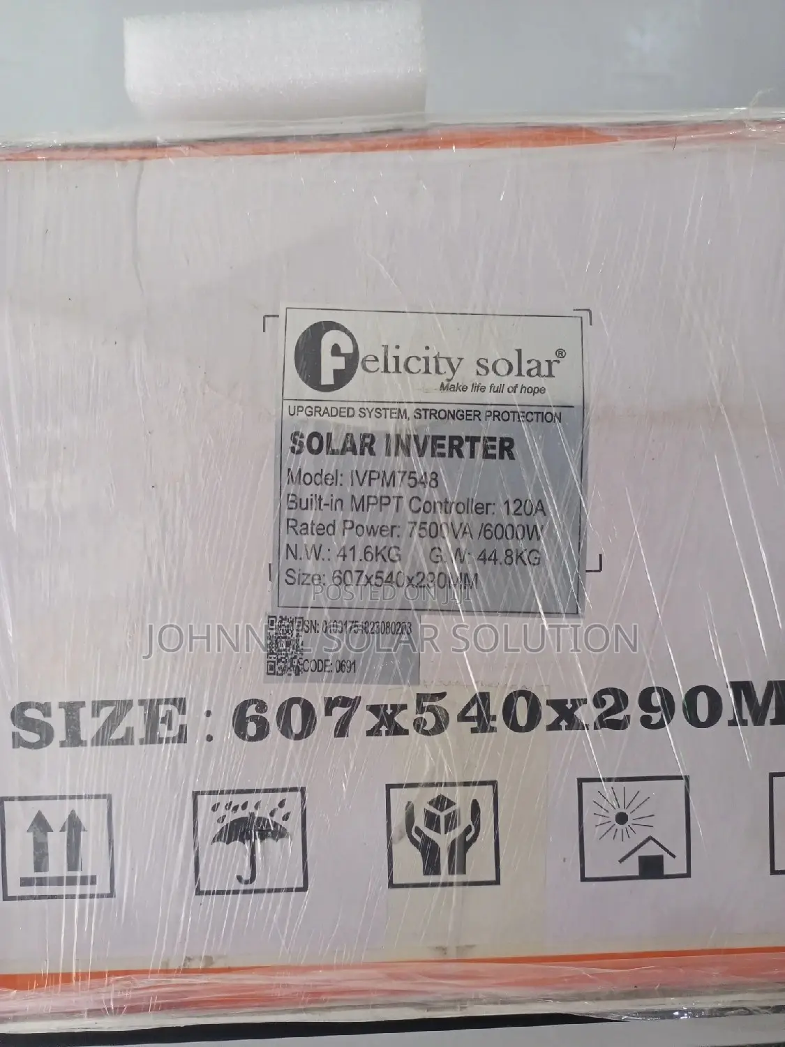 7.5kva 48v Felicity Hybrid Inverter