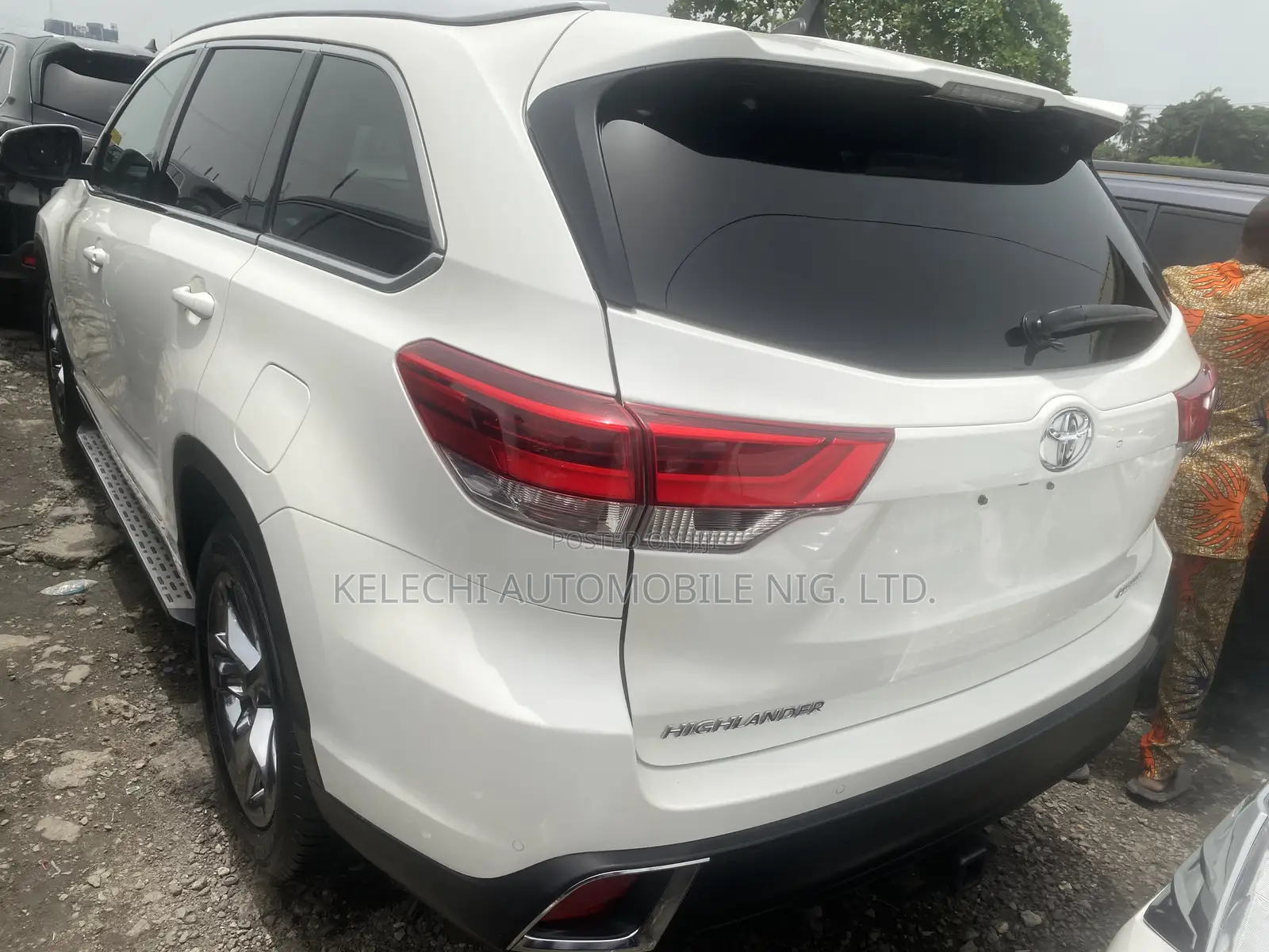 Toyota Highlander Limited Platinum 4x4 V6 (3.5L 6cyl 8A) 2018 White