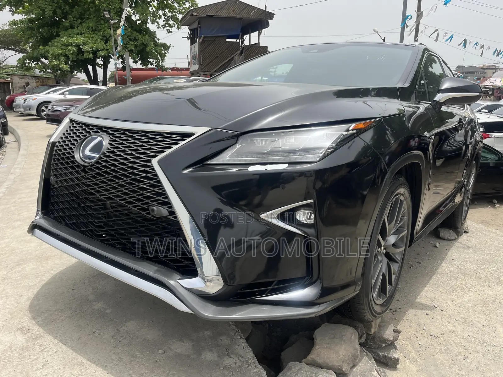 Lexus RX 350 F Sport AWD 2016 Black