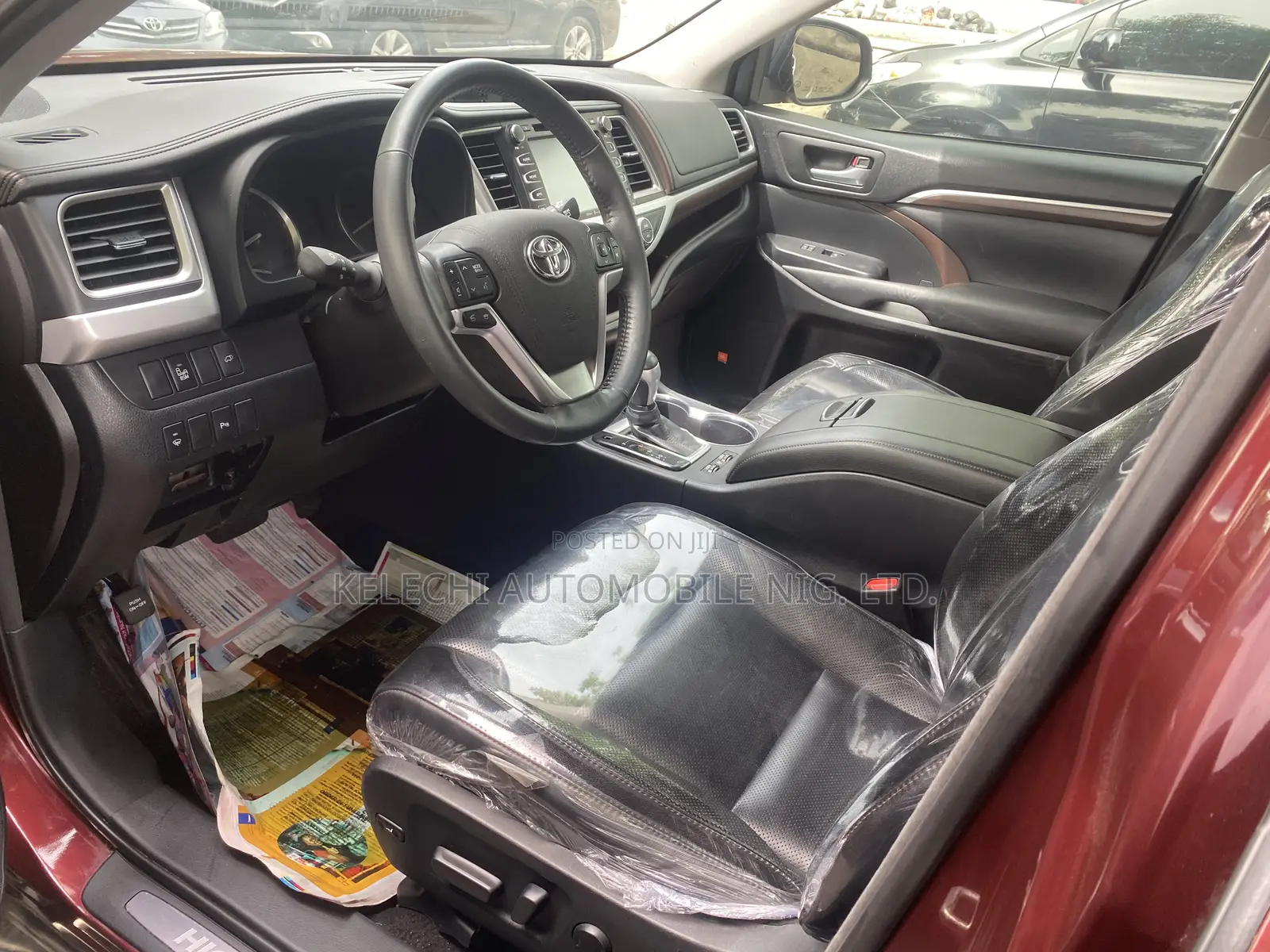 Toyota Highlander 2017 Red